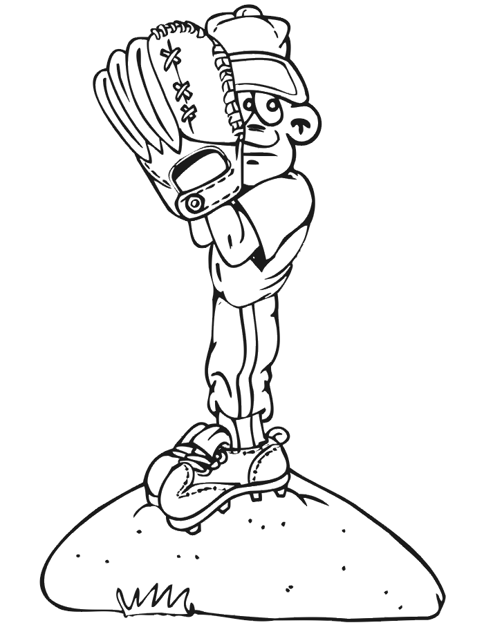 official major league baseball coloring pages - photo #41