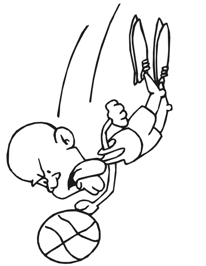 uk basketball coloring pages - photo #29