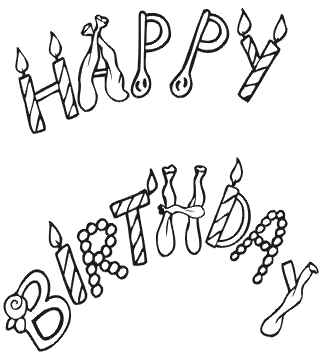 Printable Coloring Sheets on Colored By Me Printable Coloring Birthday Cards From Www