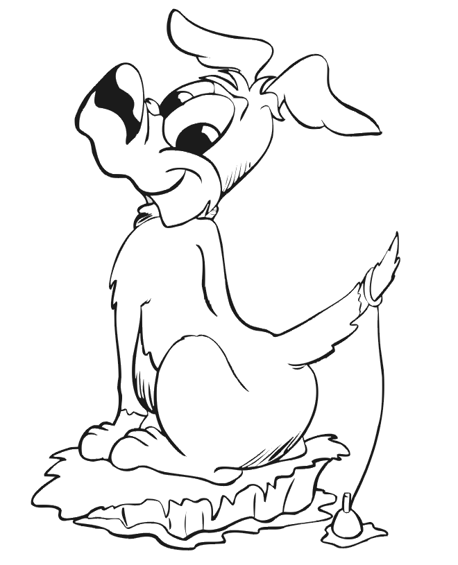 monster dog coloring pages - photo #18