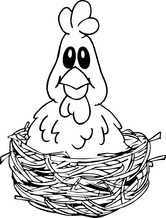 coloring pages for easter chicks. Only the Easter coloring page