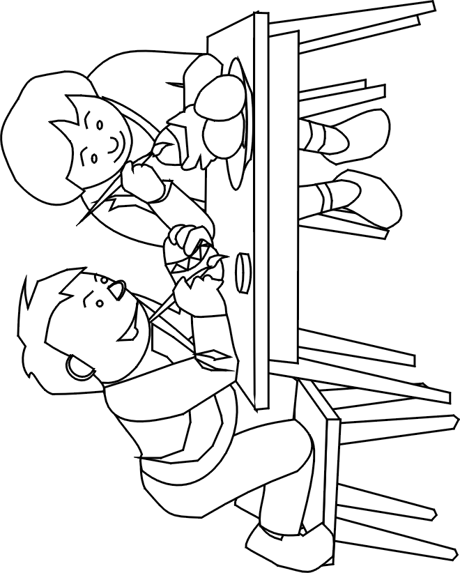 painting book coloring pages - photo #18
