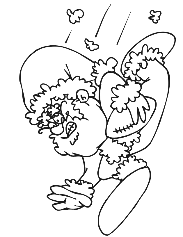 Coloring Pages Kids Playing. More Football Coloring Pages