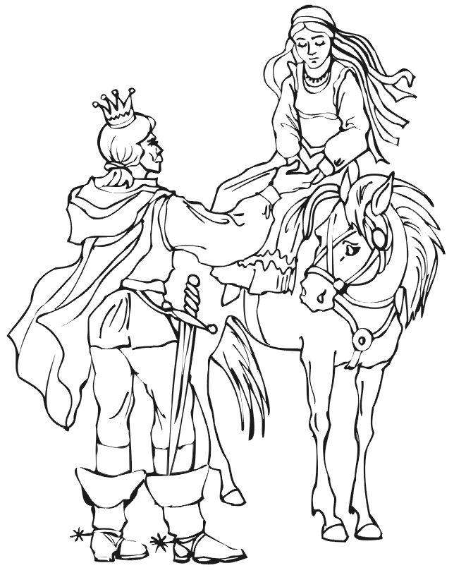 princesses coloring pictures. More Princess Coloring Pages
