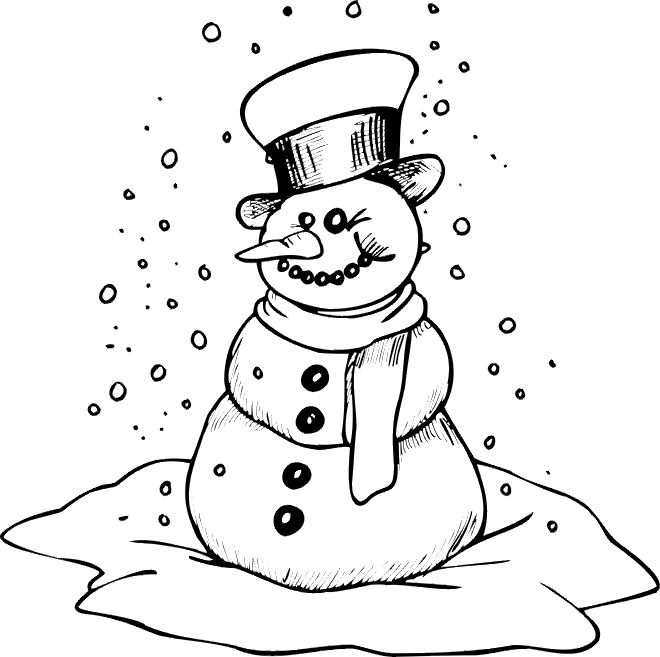 disney printable snowman coloring - Snowman worksheets to print 