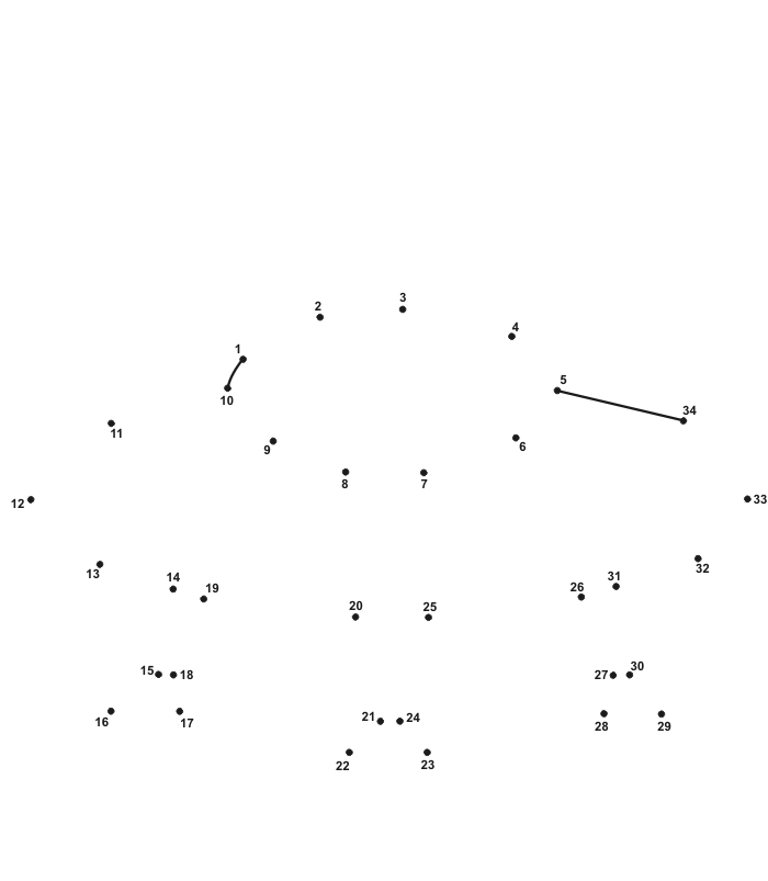 UFO Dot to Dot Number Activity Page