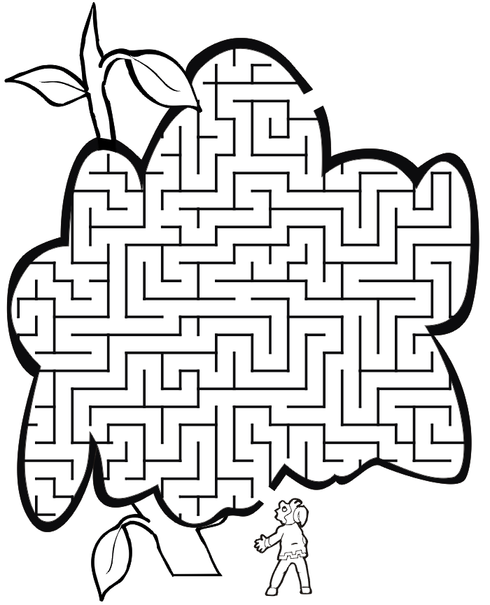 Jack and the Beanstalk Maze: Get Jack to the top of the beanstalk