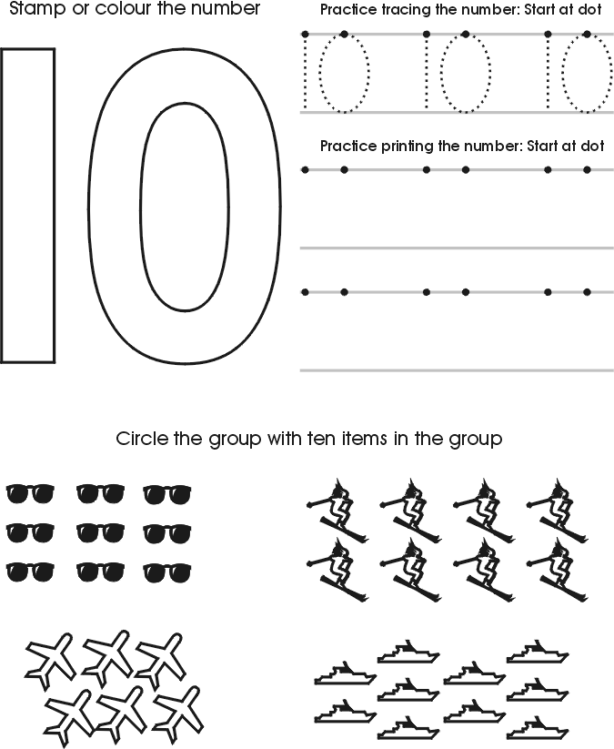 number-ten-worksheet-free-preschool-printable
