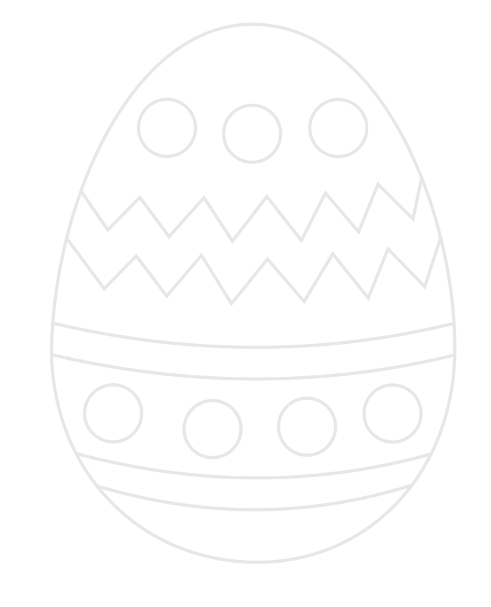 Traceable Easter Egg Picture